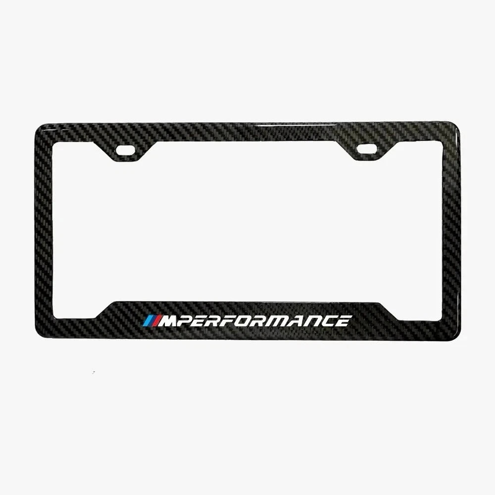 BMW M Performance Carbon Fiber License Plate Frame