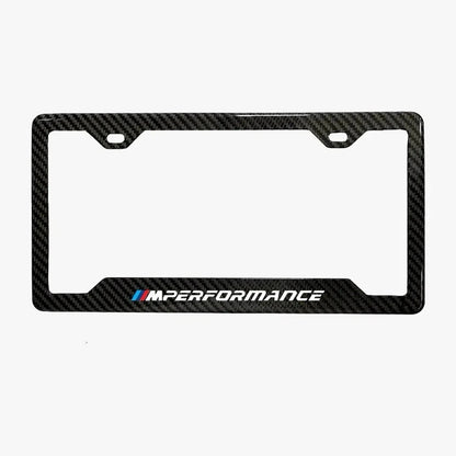 BMW M Performance Carbon Fiber License Plate Frame