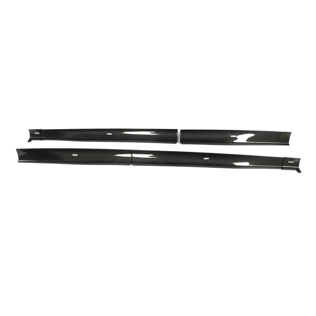 Audi Q8 RSQ8 Carbon Fiber Side Skirt Extensions