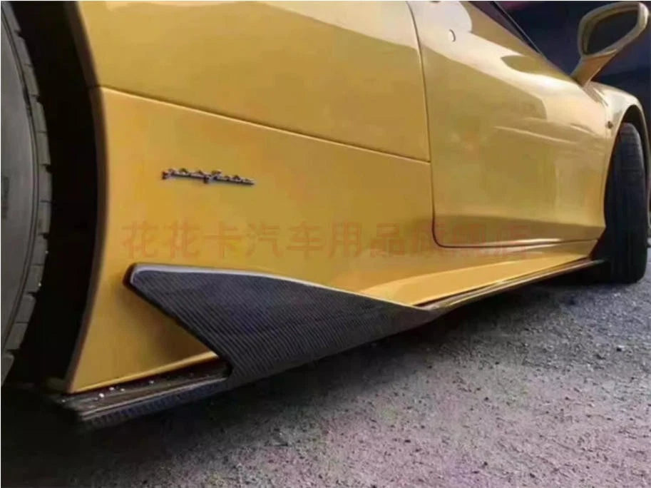 Ferrari 458 - Carbon Fiber Side Skirt Extension
