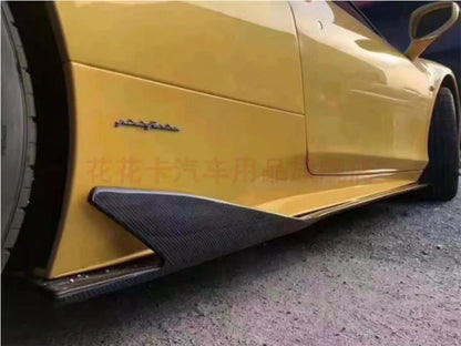 Ferrari 458 - Carbon Fiber Side Skirt Extension