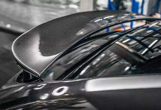 Tesla Model X - Carbon Fiber OEM Style Rear Trunk Lid Spoiler Wing