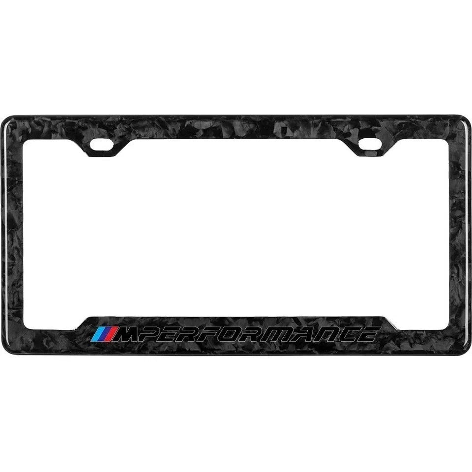 BMW M Performance Carbon Fiber License Plate Frame