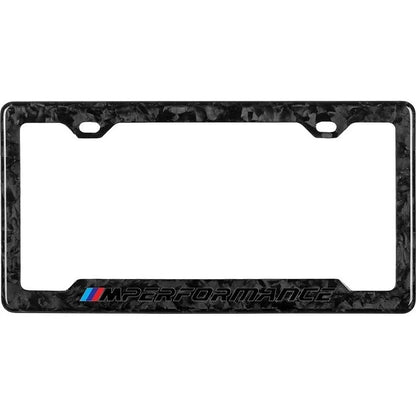BMW M Performance Carbon Fiber License Plate Frame