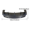 Tesla Model X - Carbon Fiber Rear Diffuser