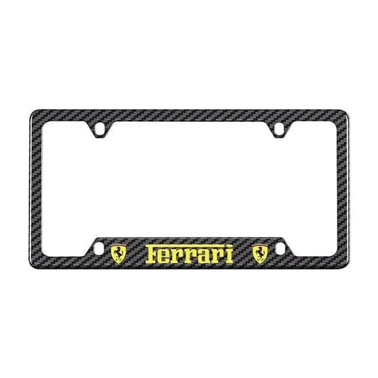 Ferrari - Carbon Fiber License Plate Frame