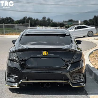 Honda Civic Sedan (2016–2021) – Clear LED Sequential Tail Light Set