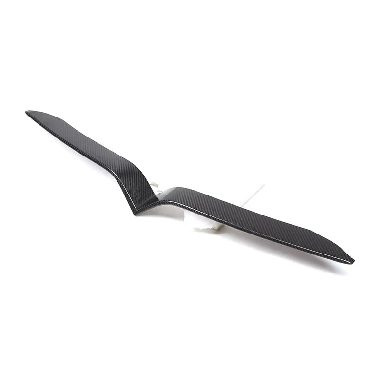 Tesla Model S - Carbon Fiber Front Bumper Grille Cover
