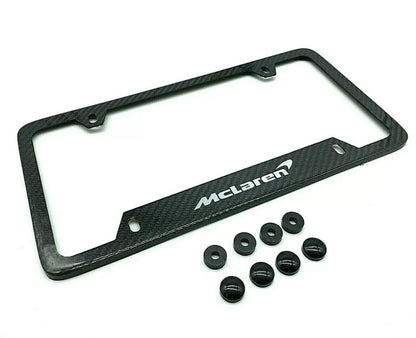 McLaren - Carbon Fiber License Plate Frame