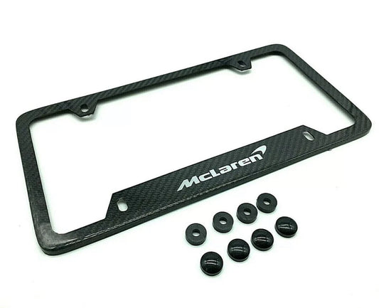 McLaren - Carbon Fiber License Plate Frame