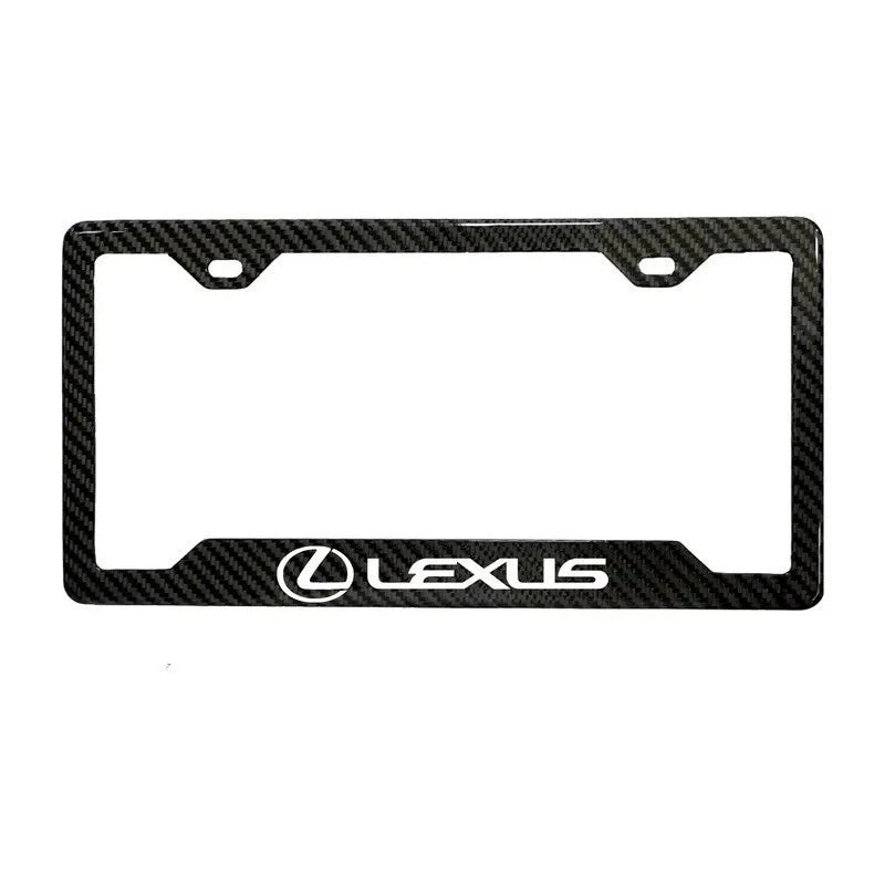 Lexus Carbon Fiber License Plate Frame