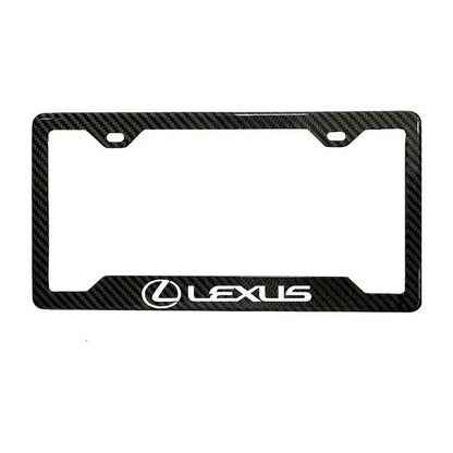 Lexus Carbon Fiber License Plate Frame