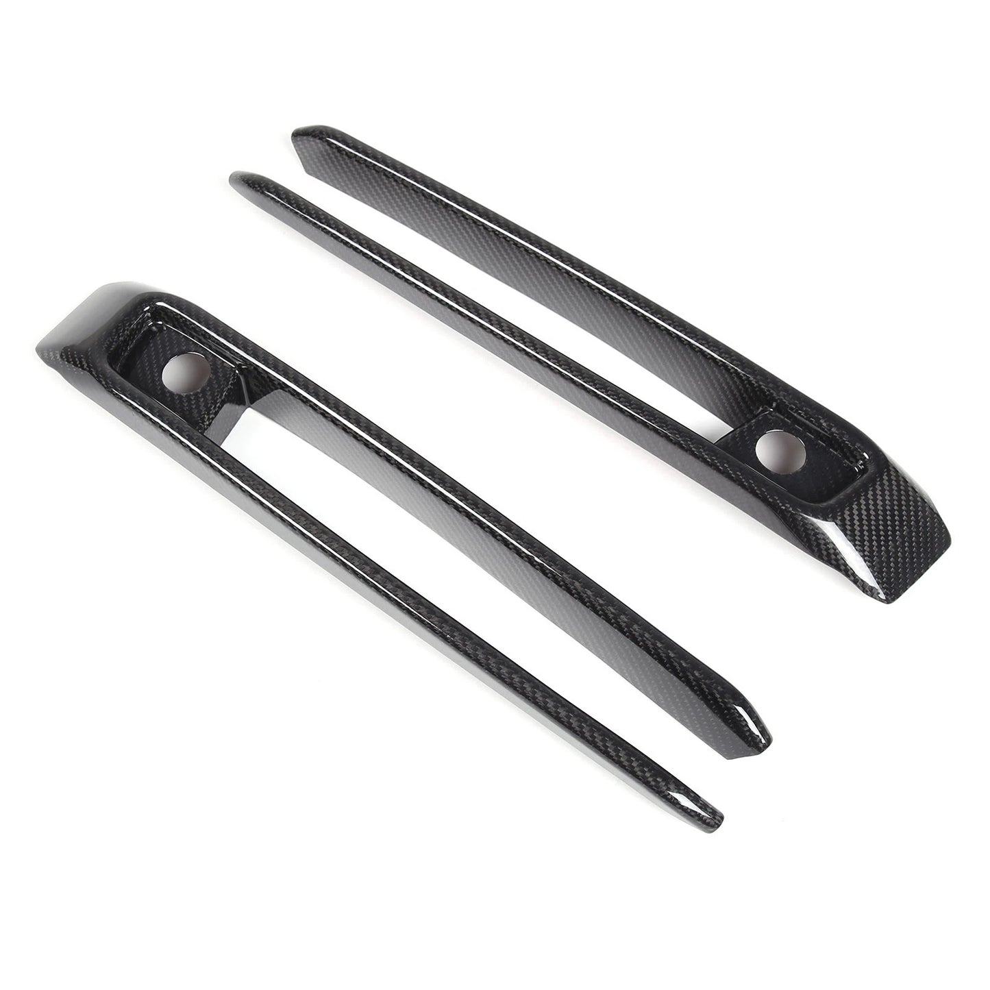 Mercedes-Benz G-Class W464 G350 G500 G63 (2019-2023) - Carbon Fiber Front Fog Lamp Frame Trim