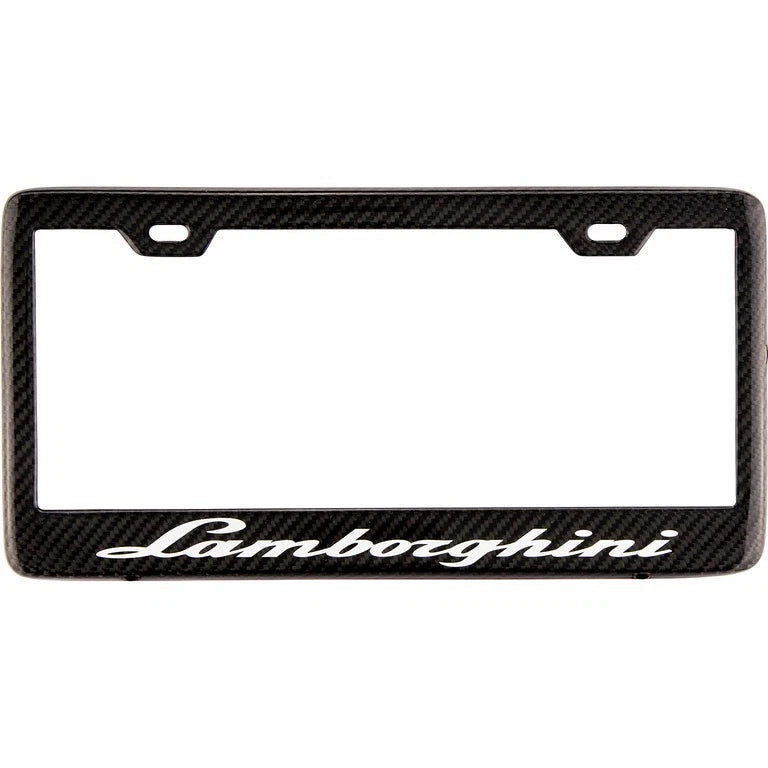 Lamborghini - Carbon Fiber License Plate Frame