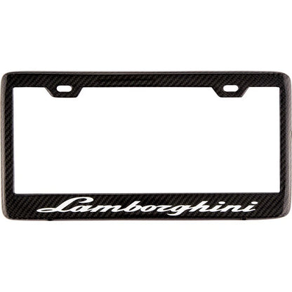 Lamborghini - Carbon Fiber License Plate Frame