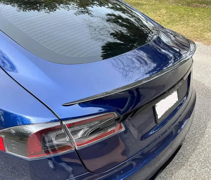 Tesla Model S - Carbon Fiber Rear Performance Spoiler