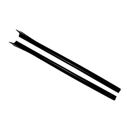 Mercedes CLE A236/C236 & CLE53 - Gloss Black Side Skirt Extensions