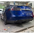 Tesla Model S (2016–2019) – Carbon Fiber Rear Diffuser