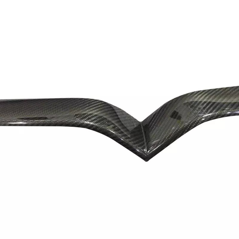 Tesla Model S - Carbon Fiber Front Bumper Grille Cover