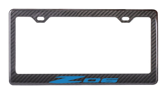 Chevrolet Corvette Z06 - Carbon Fiber License Plate Frame