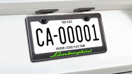 Lamborghini - Carbon Fiber License Plate Frame