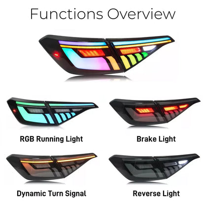 Honda Civic 11th Gen Sedan (2022–2024) – LED Sequential Smoked Tail Lights