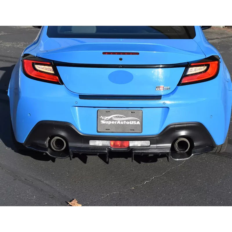 Toyota GR86 ZN8 – Carbon Fiber Rear Bumper Lower Diffuser