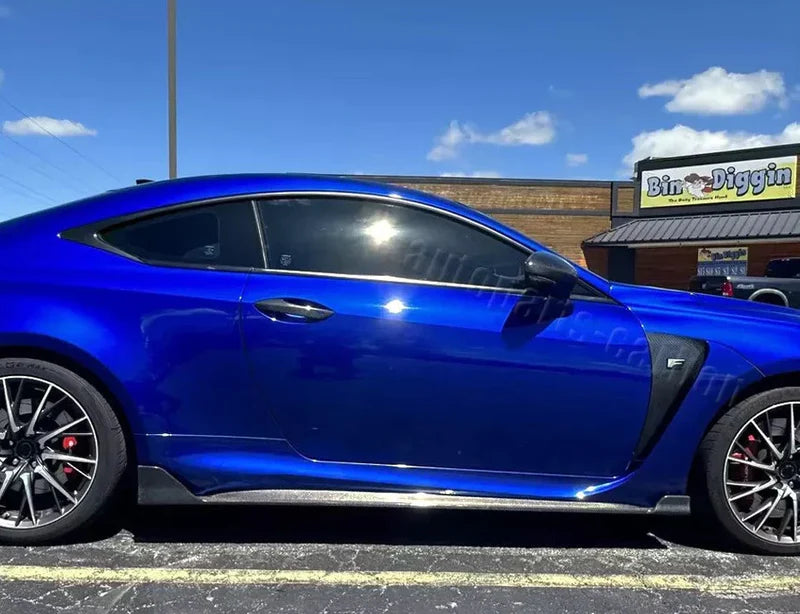 Lexus RC-F 2015-18 - Carbon Fiber Side Skirt Extension
