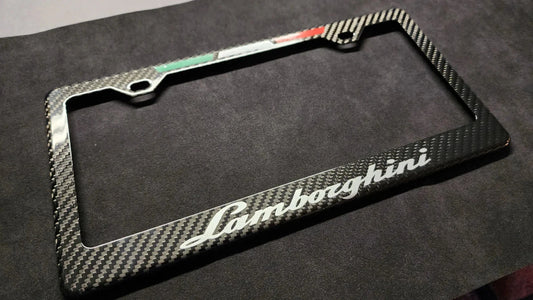 Lamborghini - Carbon Fiber License Plate Frame