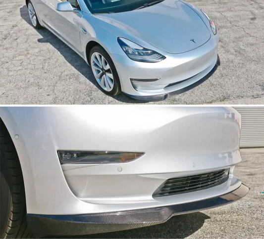 Tesla Model 3 - Carbon Fiber Front Lip