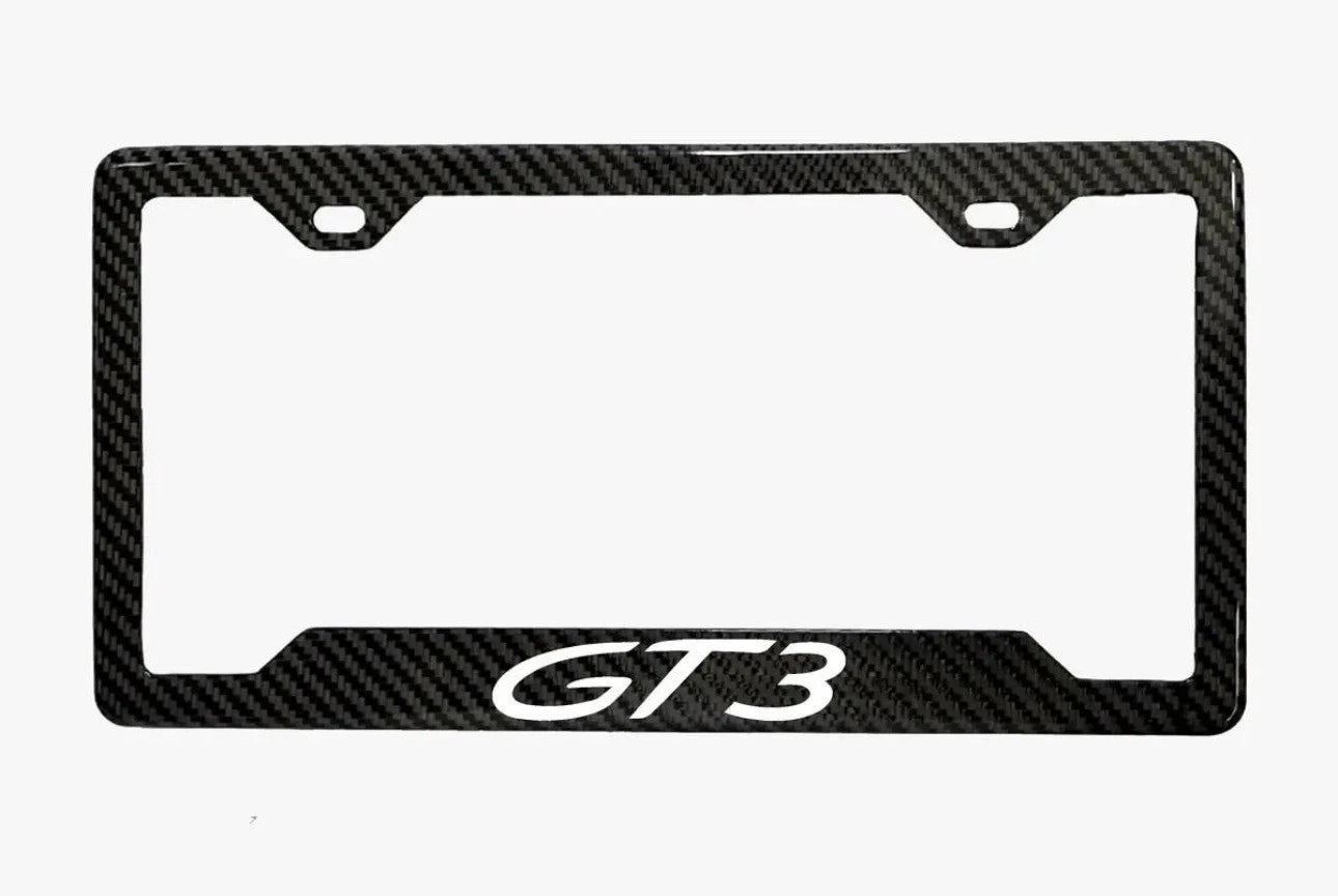 Porsche 911 GT3 - Carbon Fiber License Plate Frame