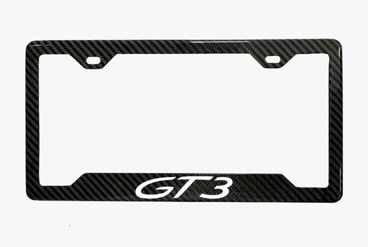 Porsche 911 GT3 - Carbon Fiber License Plate Frame