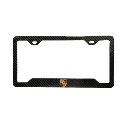 Porsche - Carbon Fiber License Plate Frame