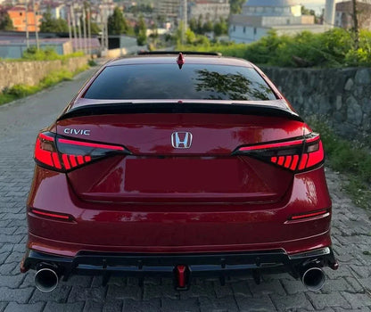 Honda Civic 11th Gen Sedan (2022–2024) – LED Sequential Smoked Tail Lights