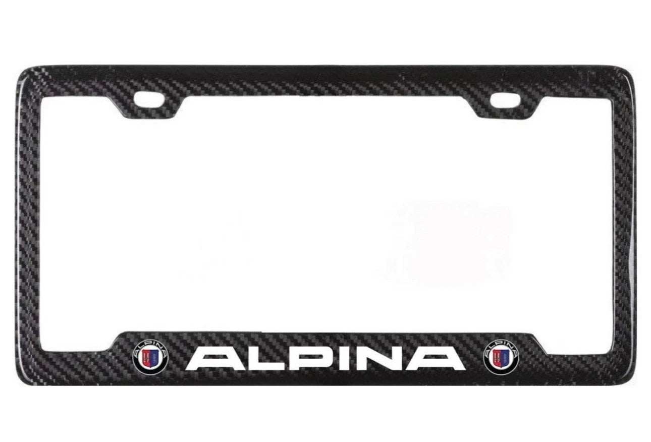 BMW Alpina - Carbon Fiber License Plate Frame