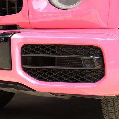Mercedes-Benz G-Class W464 G350 G500 G63 (2019-2023) - Carbon Fiber Front Fog Lamp Frame Trim