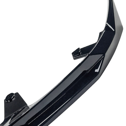 BMW X3 G45 M Sport – V Style Gloss Black Front Lip Spoiler