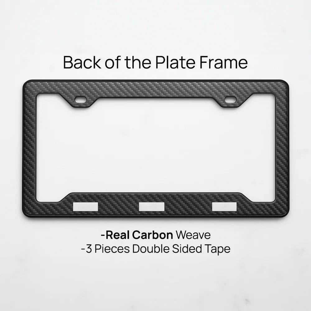 Lexus F SPORT Carbon Fiber License Plate Frame