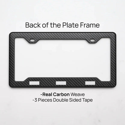 Lexus F SPORT Carbon Fiber License Plate Frame
