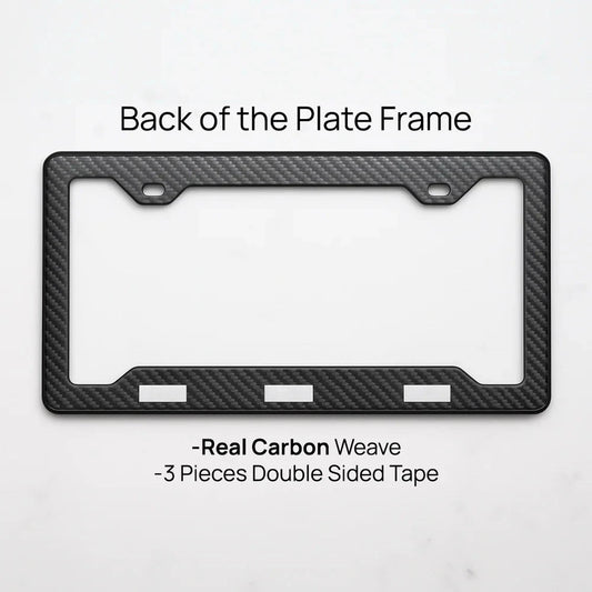 Lexus F SPORT Carbon Fiber License Plate Frame