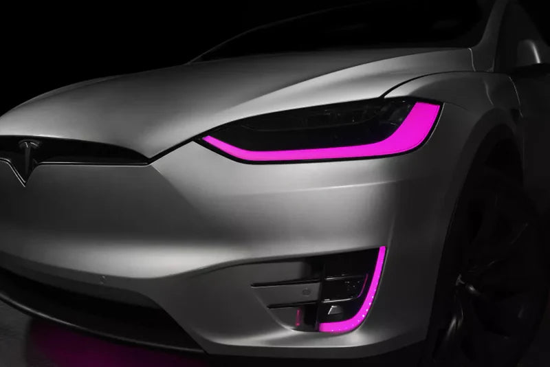 Tesla Model X 16-21 - RGB ColorShift Headlight Module + Fog Light
