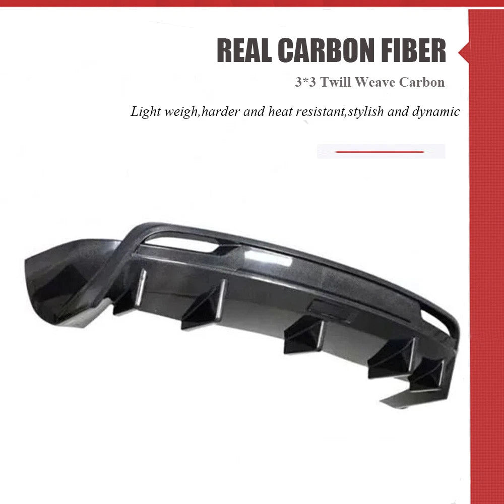 Tesla Model X - Carbon Fiber Rear Diffuser