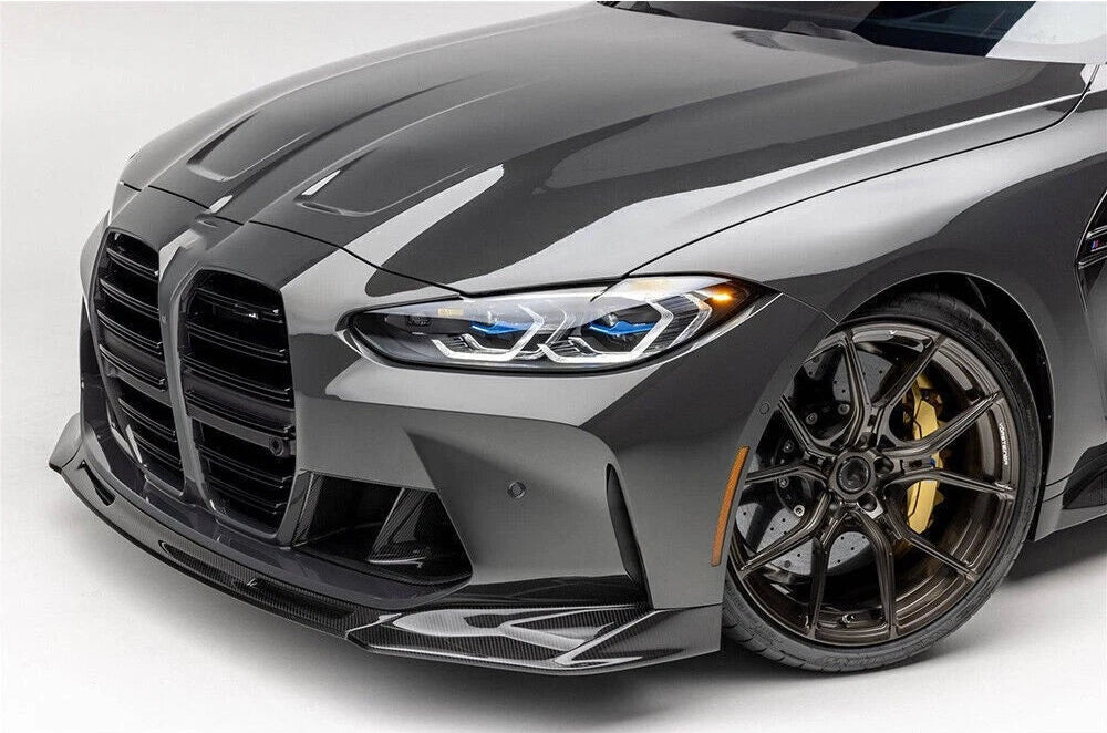 BMW G80 M3 & G82 M4 - V Style Carbon Fiber Front Lip