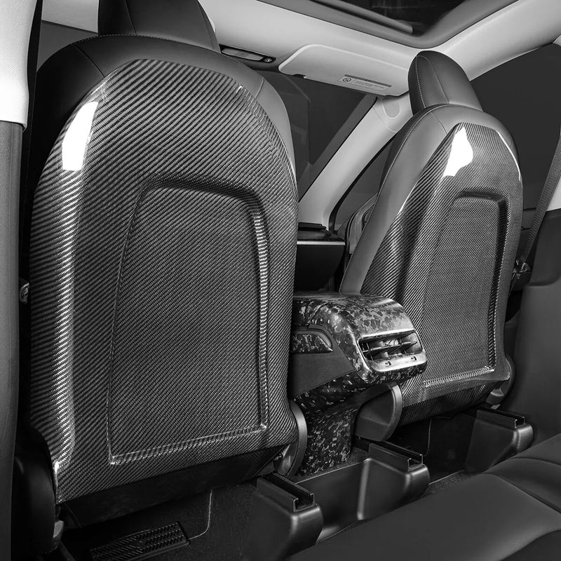 Tesla Model 3/Y - Carbon Fiber Seatback Covers