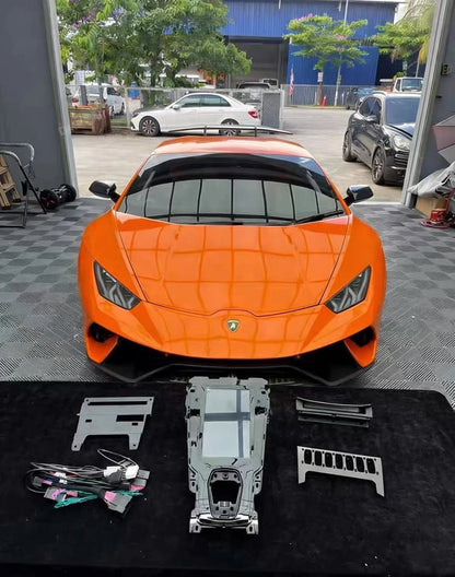 Lamborghini Huracán - EVO-Style CarPlay & Android Auto Touchscreen Replacement Upgrade with Wireless Apple CarPlay & Android Auto