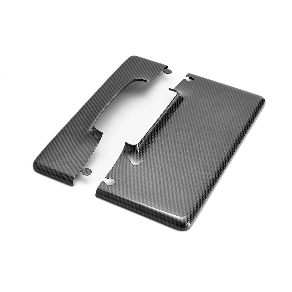 Tesla Model 3 & Model Y (2017–2023) – Carbon Fiber Display Shade Cover