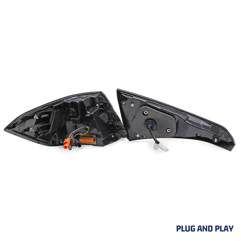 Honda Civic 11th Gen Sedan (2022–2024) – GTS Style LED Sequential Rear Tail Lights Set