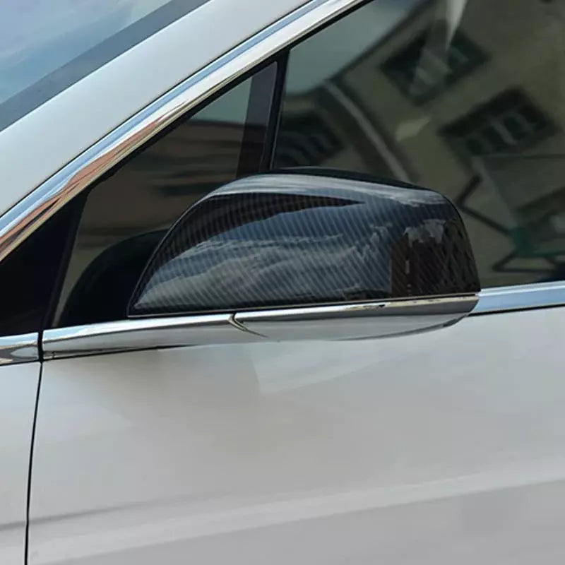 Tesla Model S - Carbon Fiber Side Mirror Covers