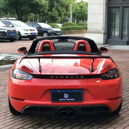 Porsche 981 / 718 Cayman & Boxster - Carbon Fiber Rear Wing