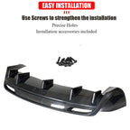 Tesla Model X - Carbon Fiber Rear Diffuser